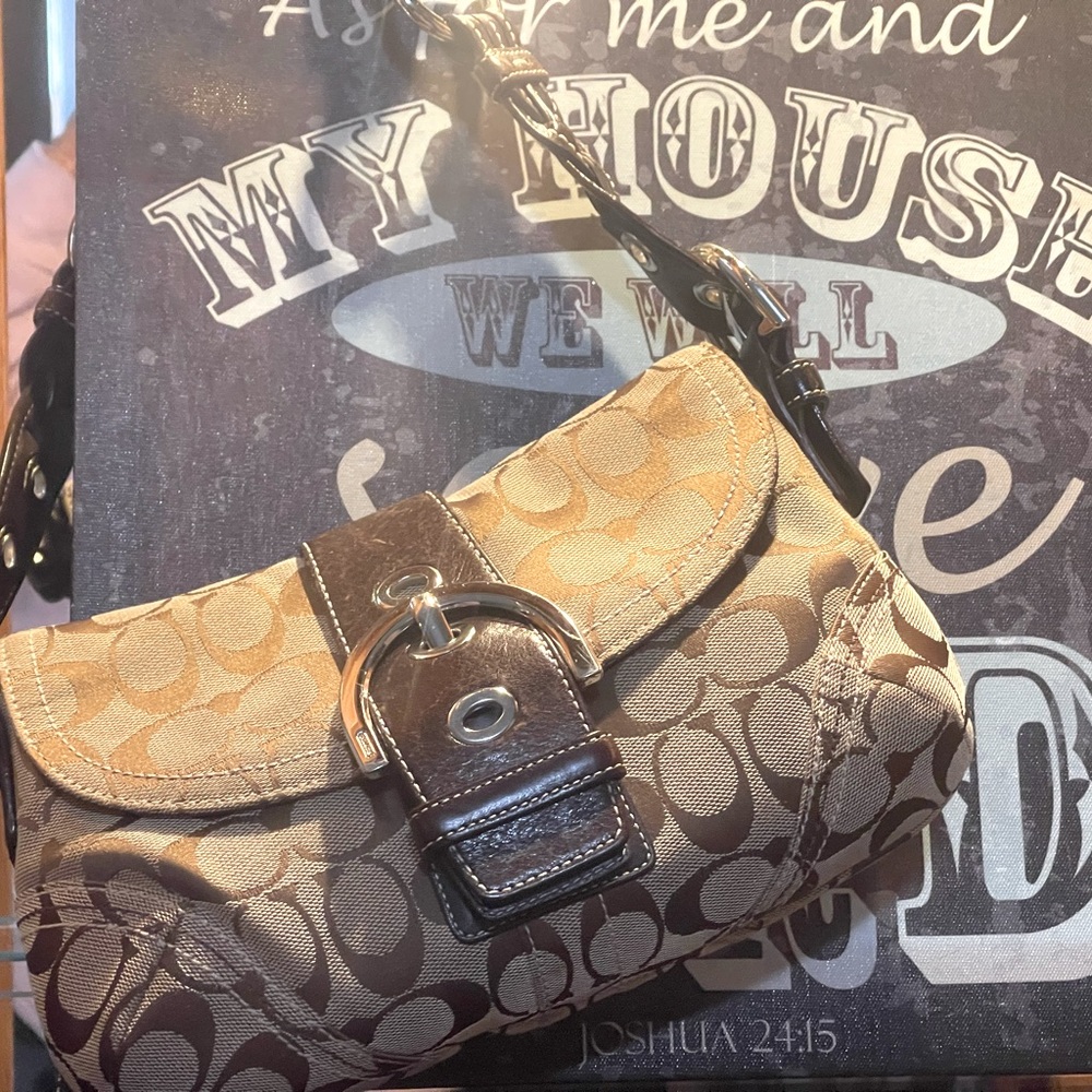 Only used 2 times Light weight Coach purse can be used for every day use